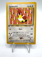 Carta pokemon Farfetch'd 1a Edizione 43/64 Neo Revelation Vintage Excellent ENG