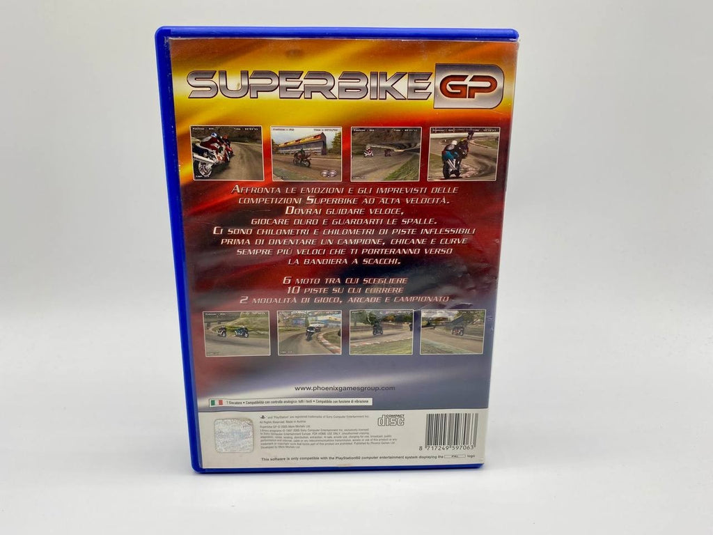 Videogioco corse Superbike GP Ps2 Playstation Funzionante Italiano Completo