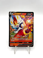 Carta pokemon CINDERACE V 044/264 set Colpo fusione Italiano stamped Holo NM