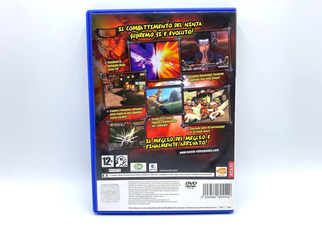 Naruto Ultimate Ninja 3 Sony Playstation PS2 Completo Funzionante Italiano