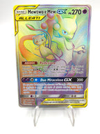 Carta Pokemon Mewtwo e Mew Gx Alleati 242/236 Full Art Sintonia Mentale Ita Good