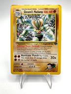 Carta pokemon Giovanni's Machamp 6/132 Gym Challenge Holo Poor Inglese Vintage