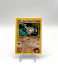 Carta pokemon Brock's Graveler 34/132 Gym Challenge Vintage inglese Excellent