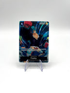 Franky OP10-090 Alt Art Parallel Rare Foil Holo One Piece TCG Near mint Inglese