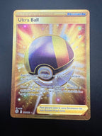 Carta Pokémon ultra Ball Gold F 186/172 set Astri Lucenti Italiano Near mint
