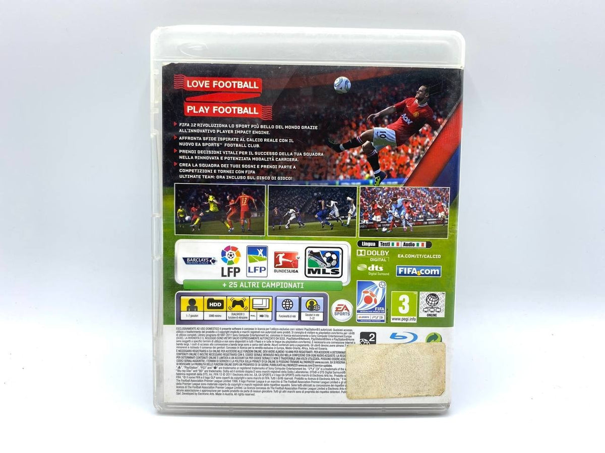 Videogioco PS3 FIFA 12 Sony Playstation EA sports Completo Funzionante Italiano
