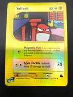 Carta pokemon Voltorb 113/144 set Skyridge Inglese Holo reverse Excellent ENG