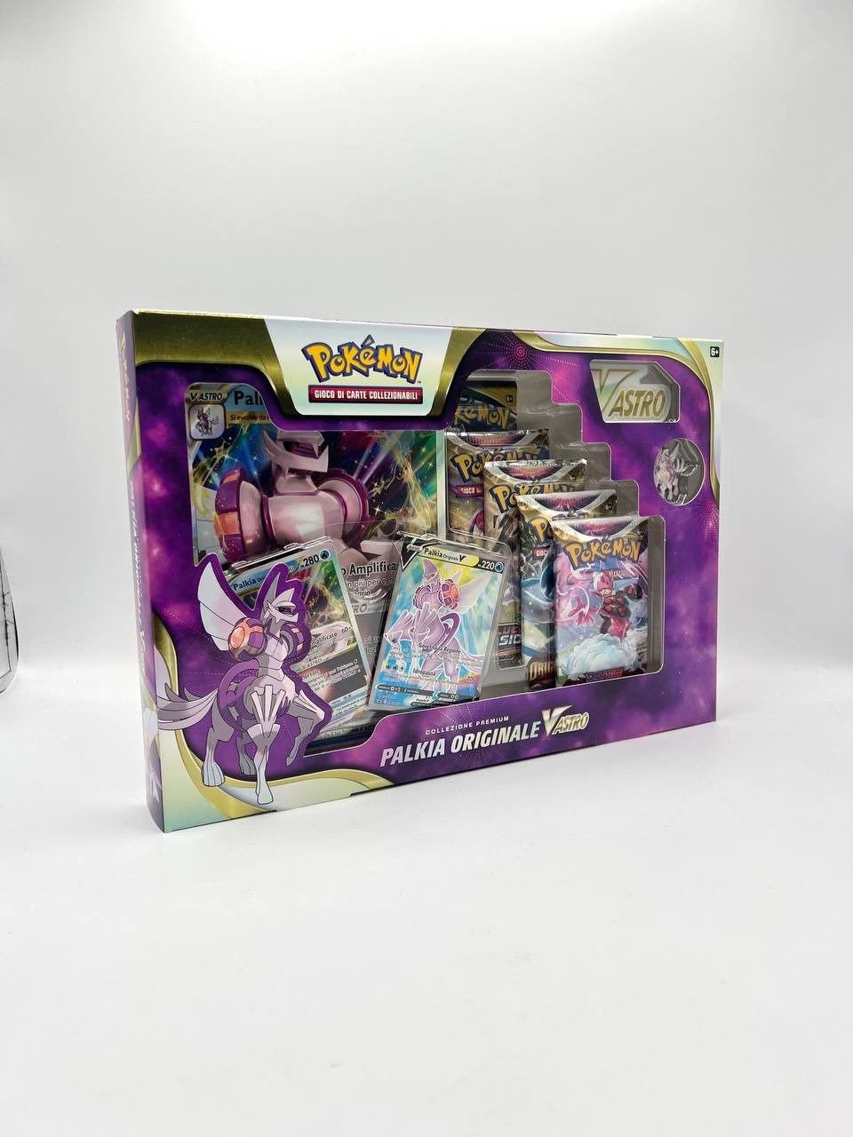 POKÉMON collezione  premium  PALKIA ORIGINALE V ASTRO SIGILLATO SEALED Italiano