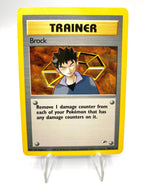 Carta Pokémon Trainer Brock Gym Heroes 98/132 Vintage no holo Inglese Poor