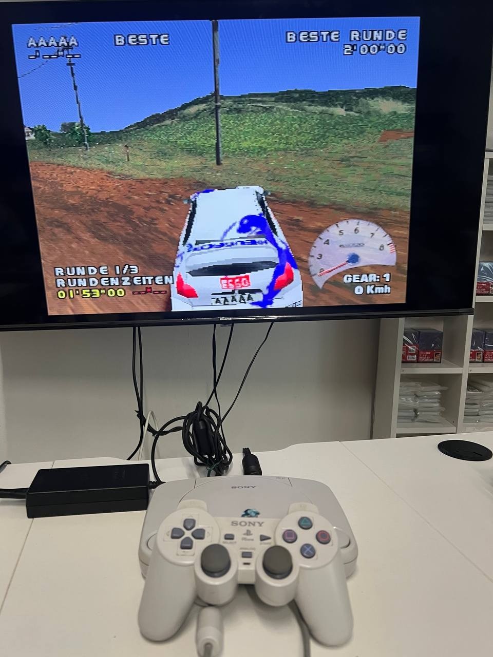 Console Sony PlayStation 1 PS One SCPH-102 PS1 Funzionante Controller Scatola
