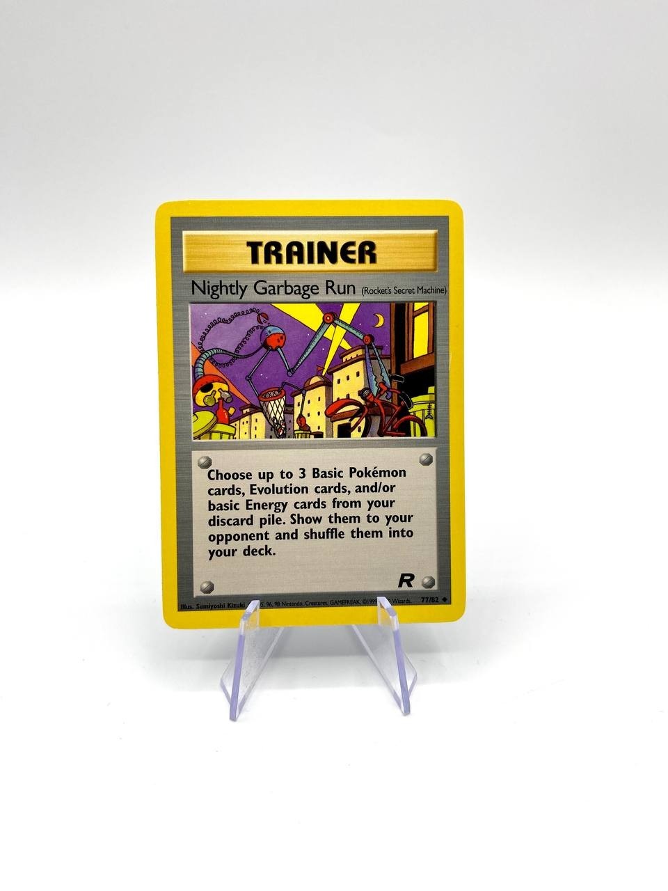 Pokemon Nightly Garbage Run (Rocket's Secret Machine) 77/82 Team Rocket EXC ENG