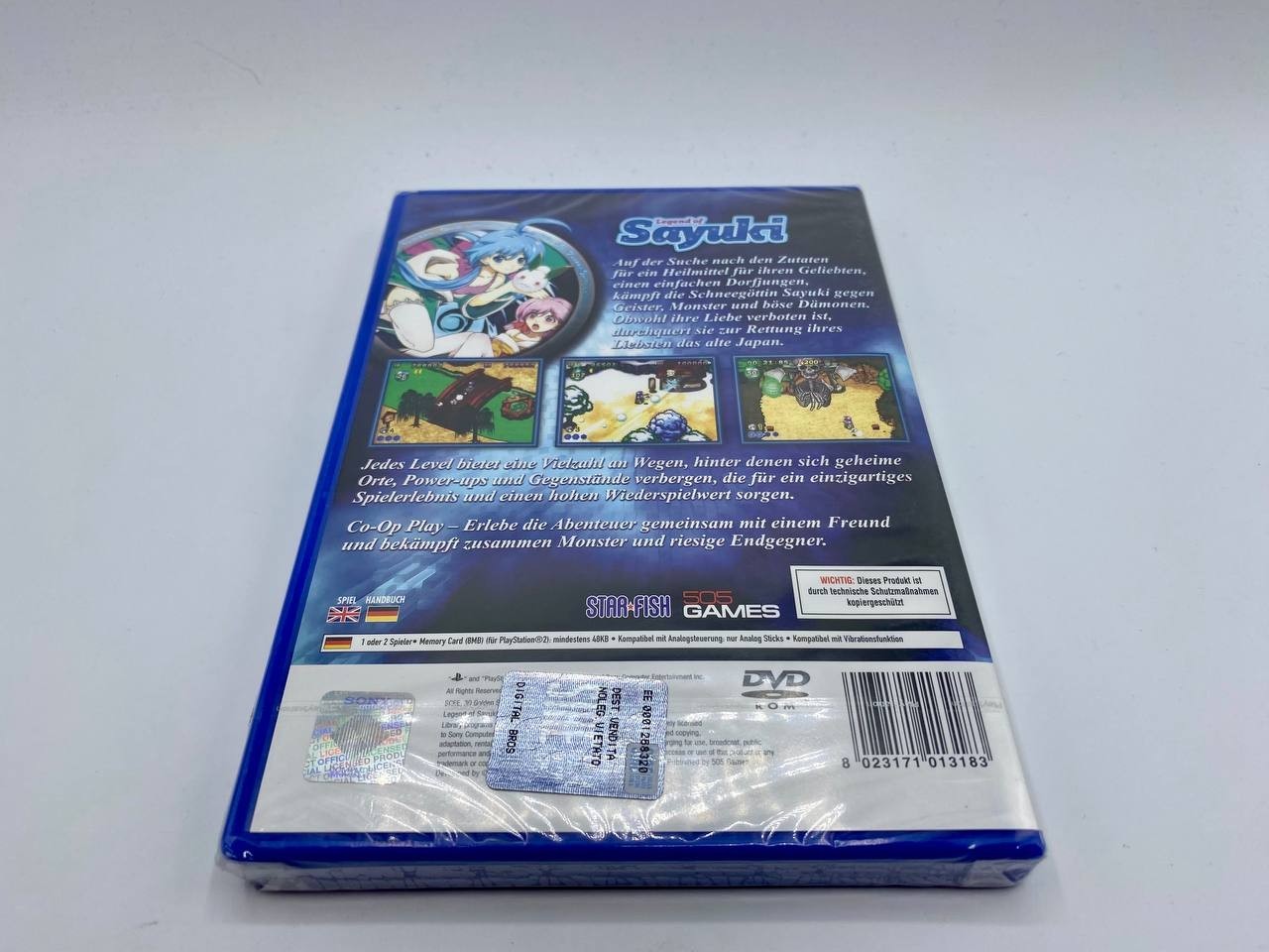 LEGEND OF SAYUKI Playstation 2 NUOVO SEALED Completo Inglese e Tedesco 505 games