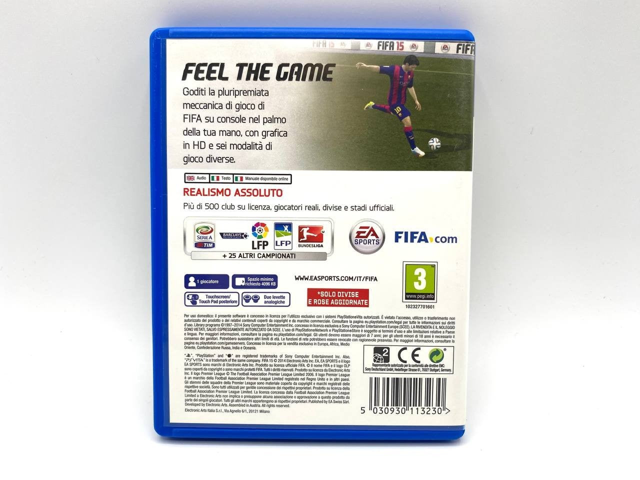FIFA 15 Legacy PSVita Sony Playstation EA sports Completo funzionante Italiano