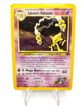 Carta Pokemon Sabrina's Alakazam 16/132 set Gym Challenge Holo Poor Inglese