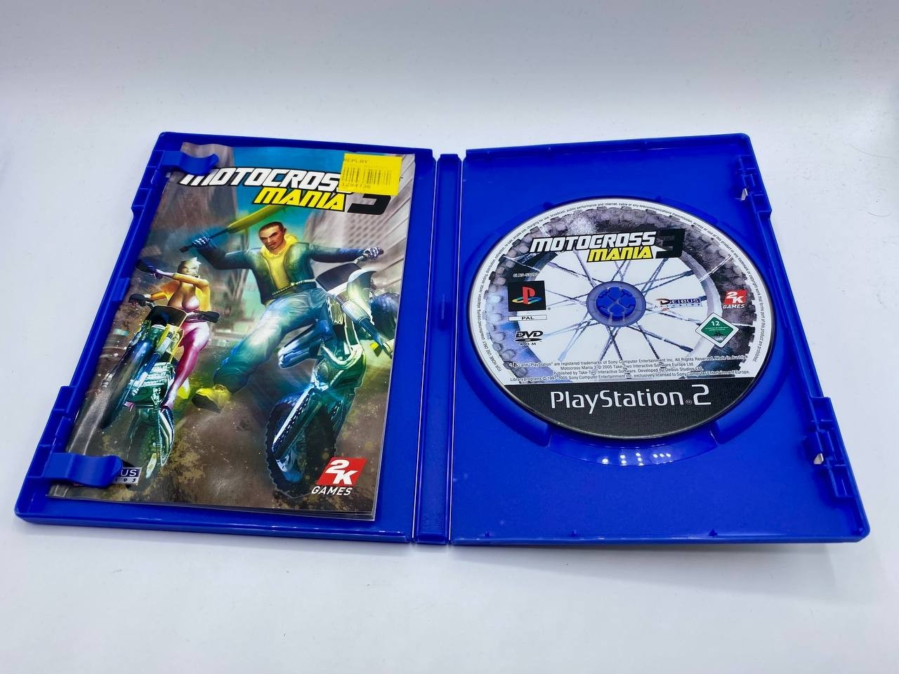 Videogioco MOTOCROSS MANIA 3 SONY PLAYSTATION 2 ITALIANO Funzionante Completo