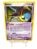 Carta pokemon Deoxys 2/106 set EX Emerald Holo Inglese ENG Poor