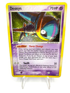 Carta pokemon Deoxys 2/106 set EX Emerald Holo Inglese ENG Poor