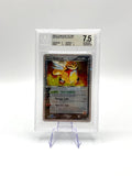 Carta pokemon Rocket's Entei ex 97/109 EX set Team Rocket Returns Holo BGS 7.5