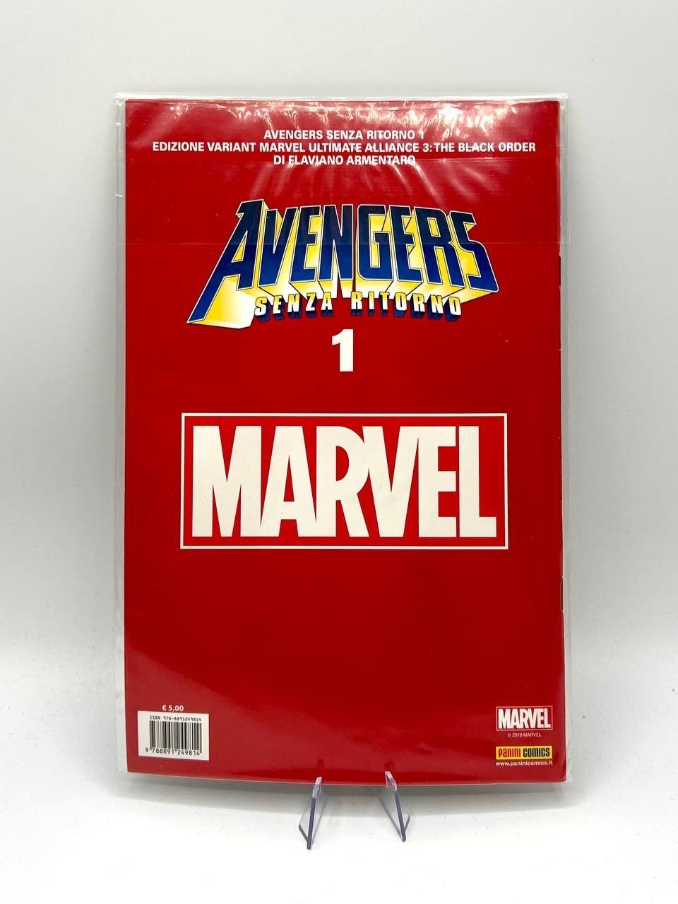 Avengers Senza Ritorno 1 Variant Nintendo Marvel Ultimate Alliance 3 Black