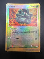 Carta pokemon Pineco 71/97 Reverse Holo set EX Dragon Played Vintage Inglese