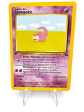 Carta Pokemon Slowpoke 55/62 set Fossil FO Italiano Excellent 1 edizione Vintage