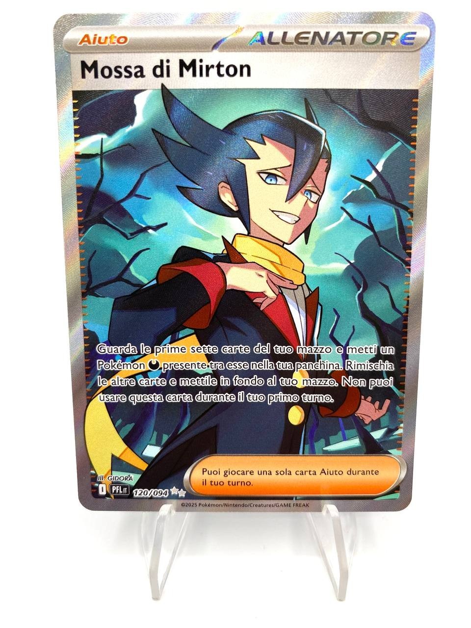 Pokemon Mossa di Mirton 120/094 PFL Full Art Fiamme Spettrali ITA Near Mint
