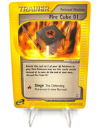 Carta Pokemon Fire Cube 01 set Aquapolis 122/147 Near mint 2002 Uncommon Vintage