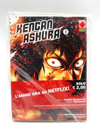 Manga KENGAN ASHURA Volume 1 PANINI Netflix Shonen Italiano