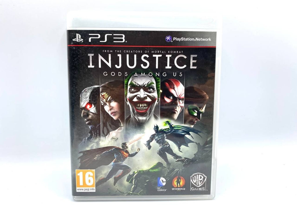 Injustice: Gods Among Us Sony PlayStation PS3 2013 Completo Funzionante Italiano