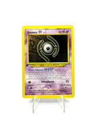 Carta pokemon Unown H 28/105 1a Edizione set Neo Destiny Excellent Vintage ITA