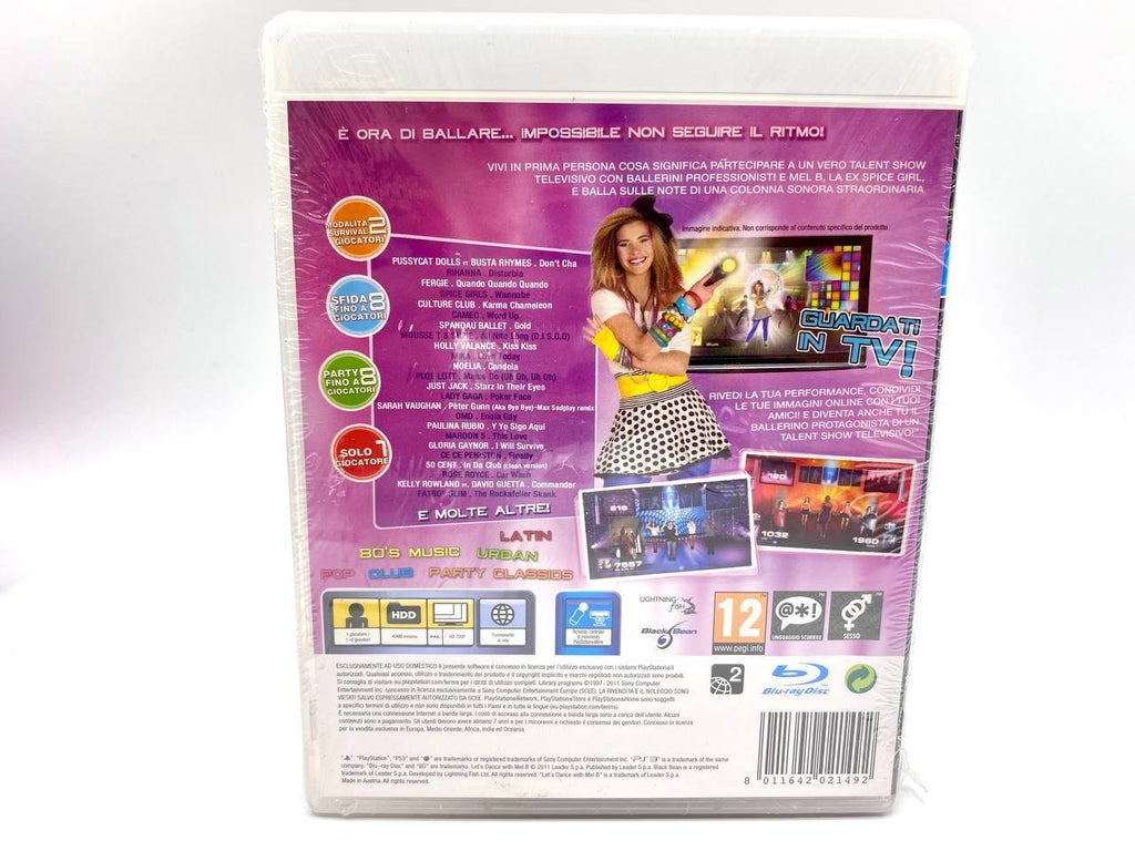 Gioco Let's Dance With Mel B Sony PS3 PlayStation 3 Sealed Nuovo Completo