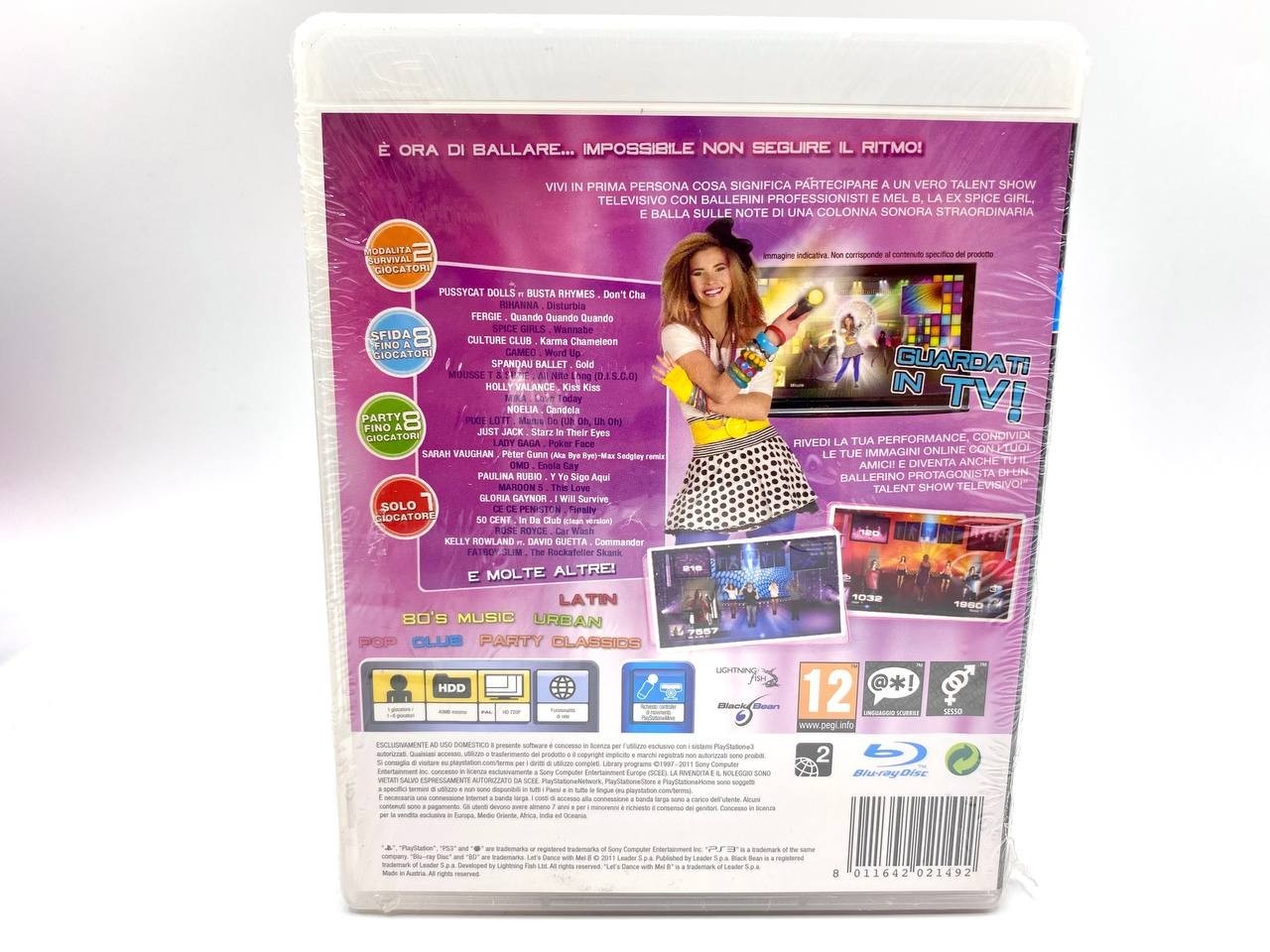 Gioco Let's Dance With Mel B Sony PS3 PlayStation 3 Sealed Nuovo Completo