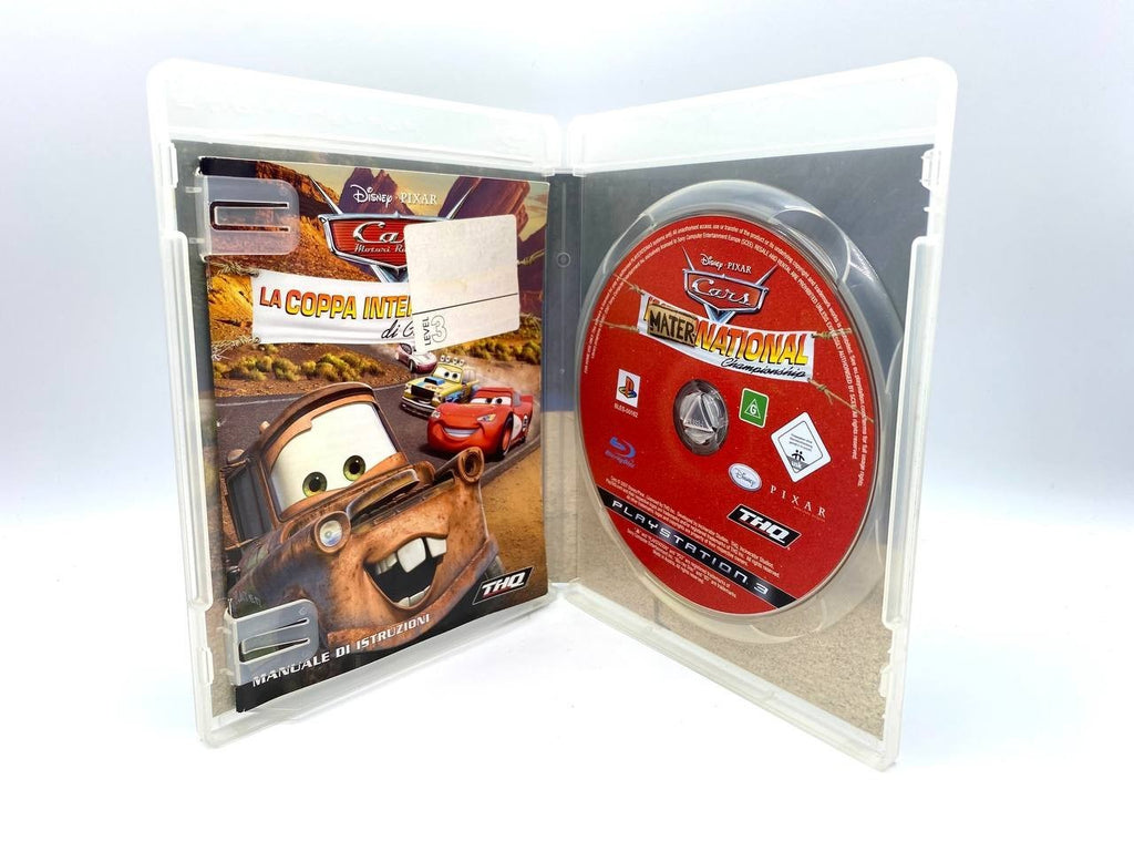 DISNEY CARS LA COPPA INTERNAZIONALE DI CARL ATTREZZI PS3 COMPLETO PAL ITALIANO