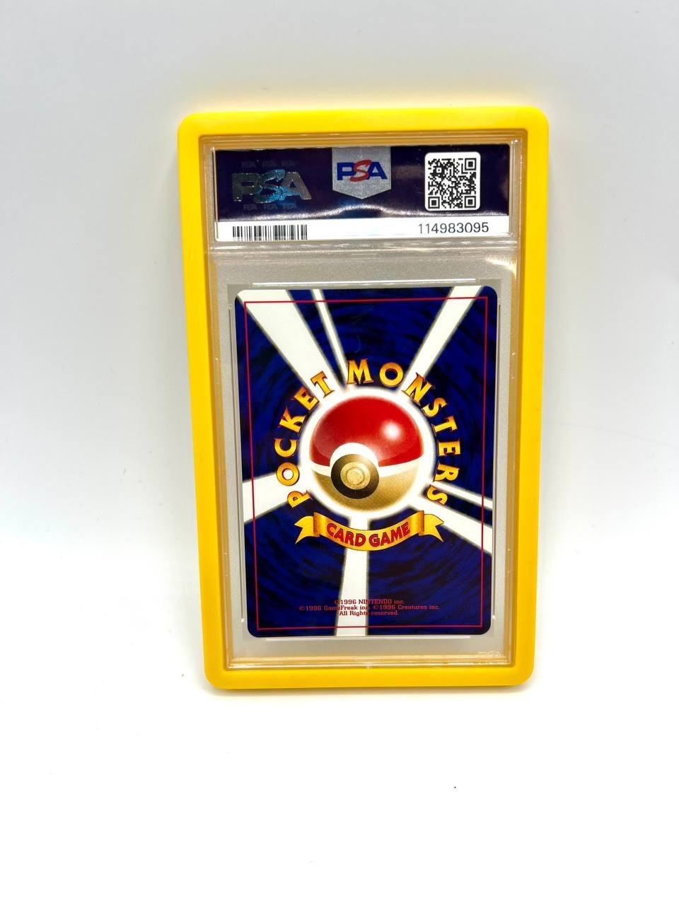 Carta Pokemon Pichu Neo 2 Japanese Reverse Holo Promo No. 172 PSA 9 Mint 2000
