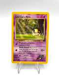 Carta pokemon Sabrina's Abra 94/132 set Gym Challenge excellent Vintage Inglese