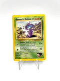 Carta pokemon Giovanni's Nidoran 76/132 set Gym Heroes Vintage Inglese good
