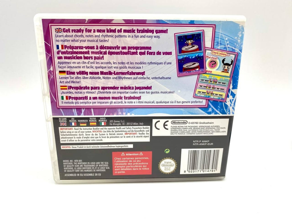 RHYTM'N NOTES NINTENDO DS MUSICALE Funzionante Completo Italiano Multi lingua