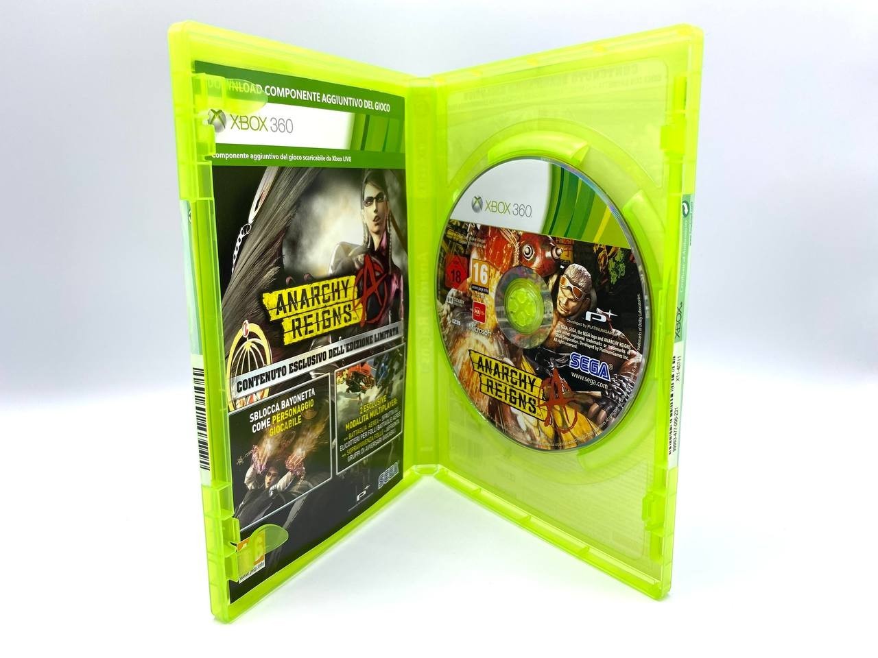 Anarchy Reigns Edizione limitata Xbox 360 Completo Funzionante Italiano