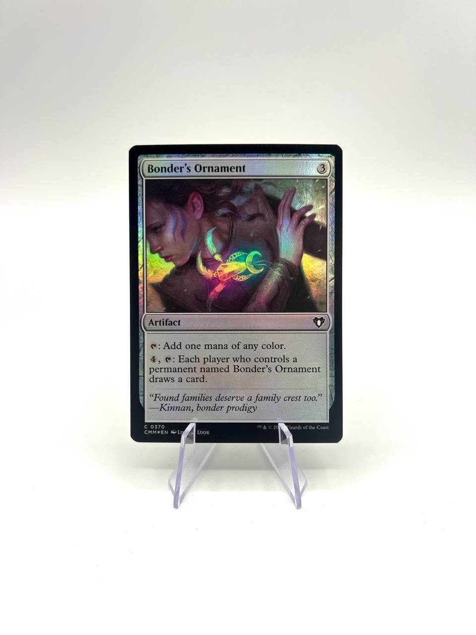 Bonder's Ornament 370 FOIL C Commander Masters Magic The Gathering Near mint ENG