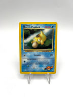 Carta Pokémon Misty's Psyduck 54/132 set Gym Heroes Vintage no holo Good