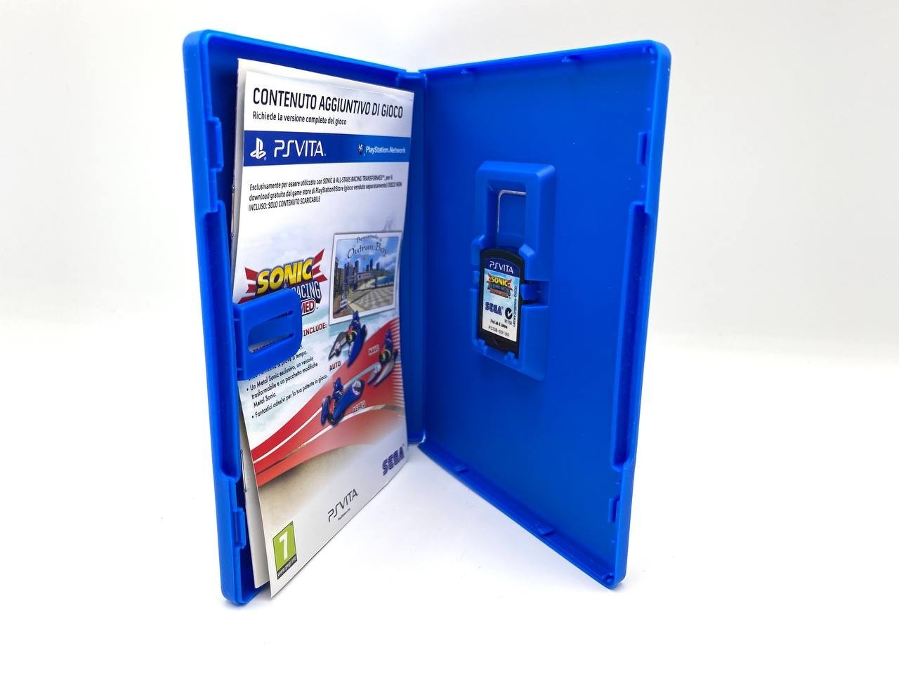 Sonic & All-Stars Racing Transformed PlayStation PS Vita Completo funzionante IT