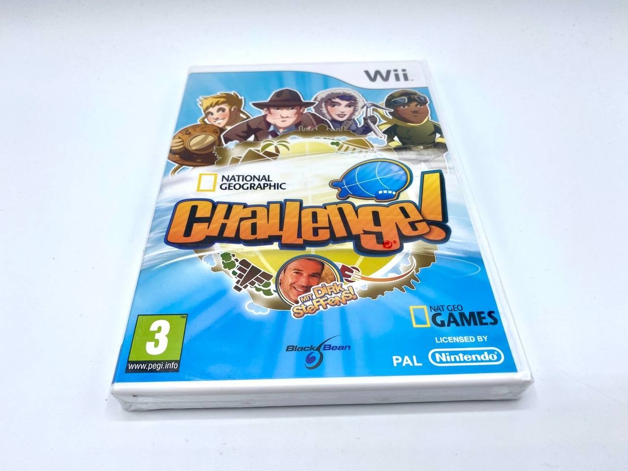 NATIONAL GEOGRAPHIC CHALLENGE Tedesco PAL Nuovo SEALED DEUTSCH NINTENDO WII