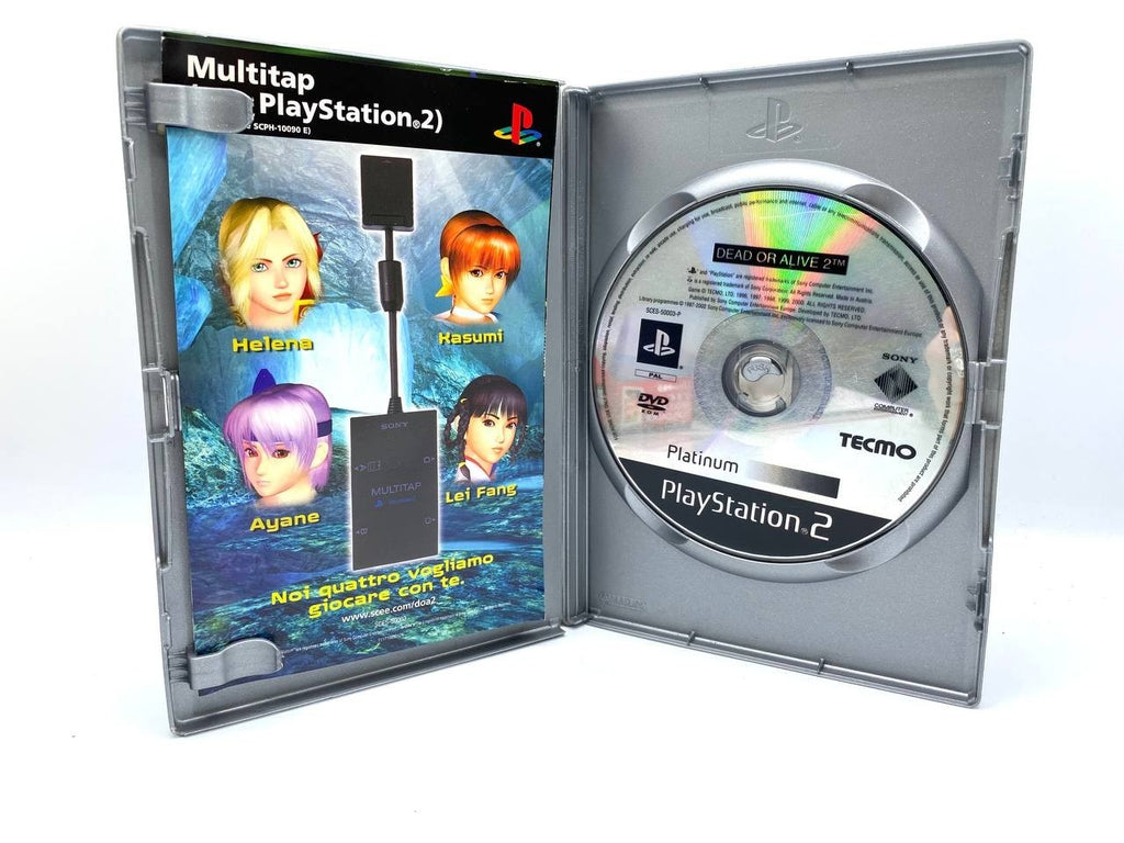 PS2 Sony Playstation Dead or Alive 2 Completo Funzionante Italiano Platinum