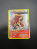Carta Pokemon Entei 15/98 Holo set Ancient Origins Holo Full art italiano poor