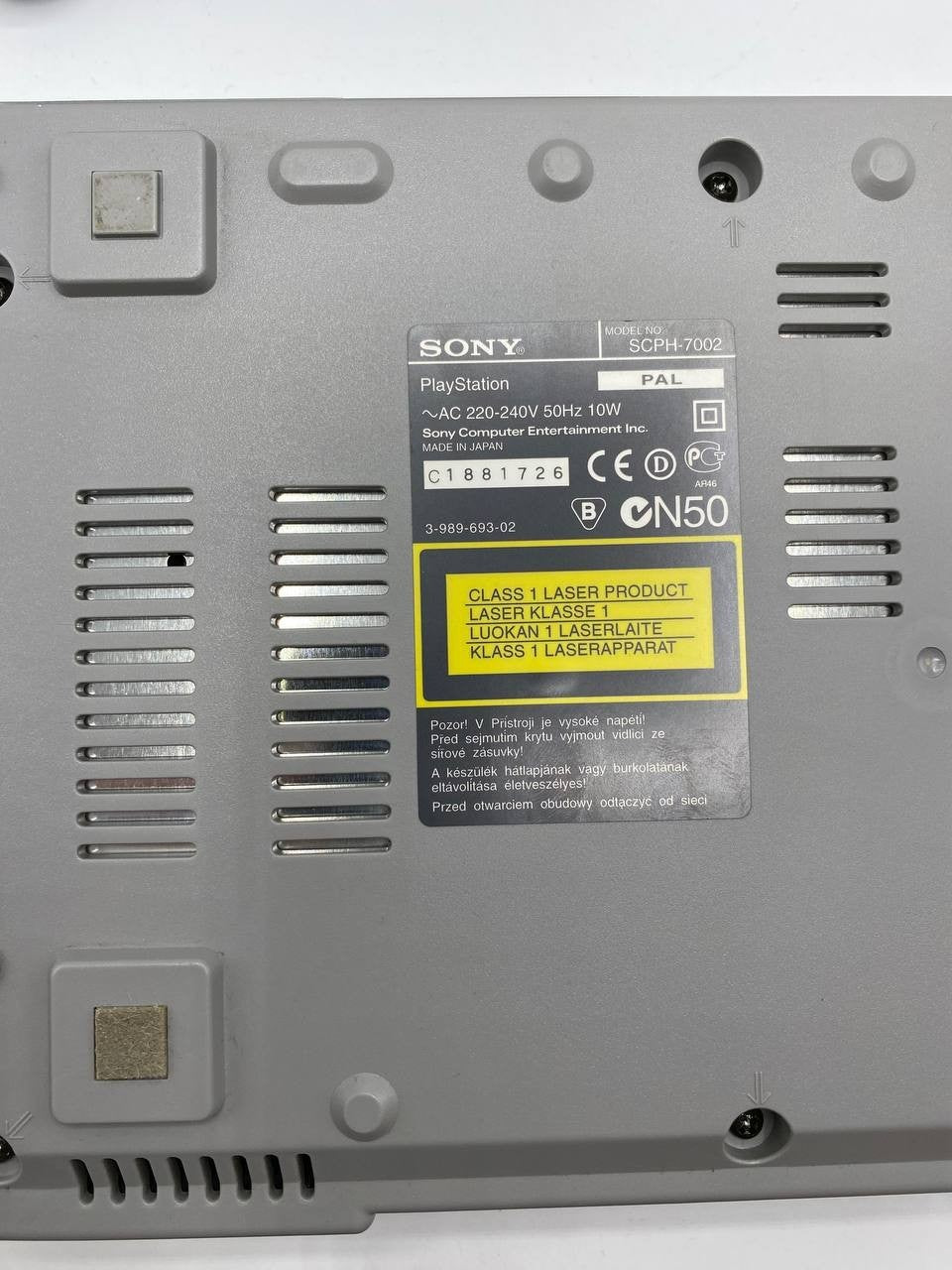 Console Sony Playstation 1 SCPH-7002 Completa Cavi PS1 Controller Funzionante