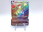 Carta Pokemon Chandelure VMAX Rainbow 265/264 set Colpo fusione Italiano NM