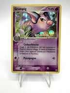 Carta pokemon Grumpig 30/106 set EX Emerald Holo Stamped Italiano Near mint