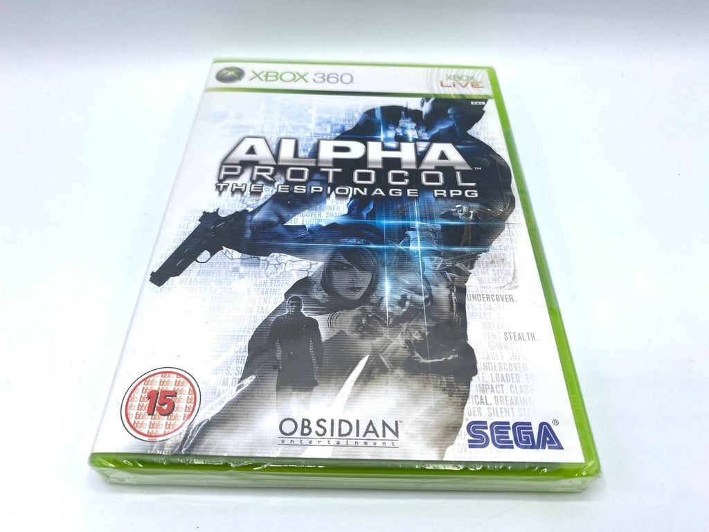 Alpha Protocol: The Espionage Microsoft Xbox 360 Nuovo sigillato Inglese pal