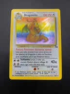 Carta Pokémon Dragonite Holo Rara 4/62 set Fossil Italiano Vintage Excellent