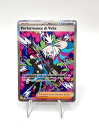 Carta Pokémon Performance di Velia 121/086 CRI set Caos Nascente NM Holo